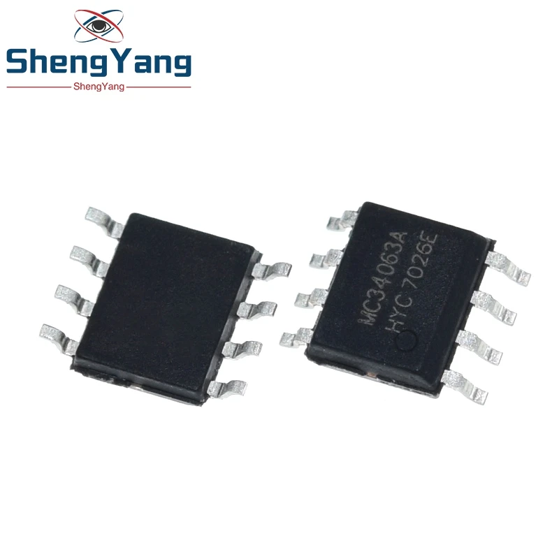 10 шт. Новый MC34063 MC34063A 34063 SOP 8 импульсный регулятор IC|Интегральные схемы| |
