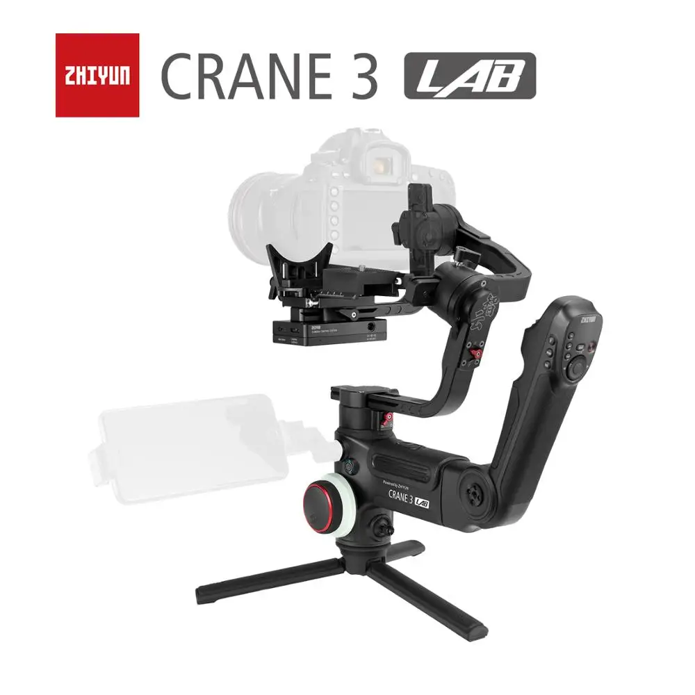 ZHIYUN официальный Crane 3 LAB 3-осевой ручной карданный беспроводной 1080P FHD стабилизатор для камеры передачи изображения для DSLR VS Crane 2