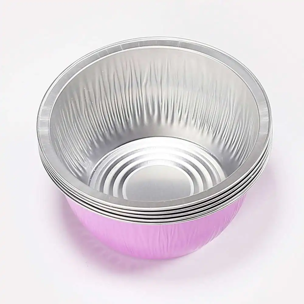 

New Hair Removal Tool Container Foil Bowl Beauty Care And Maintenance Wax Bean Melting Wax Bowls Portable Size