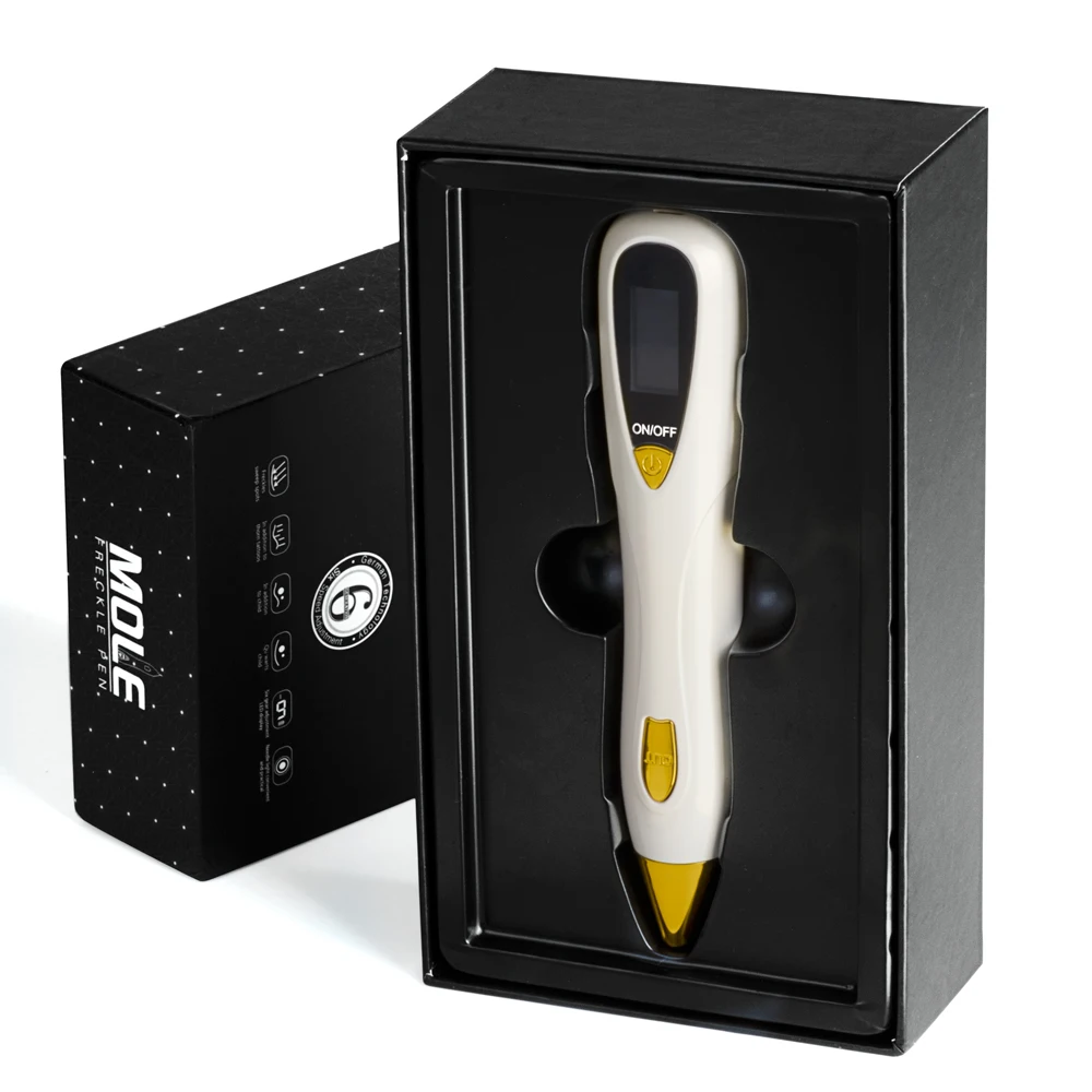 Уход за кожей 9 зубчатая Лазерная плазменная ручка моль тату карандаш для