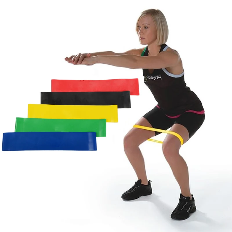 Эспандер из натурального латекса для тренировок пилатеса и фитнеса домашнее