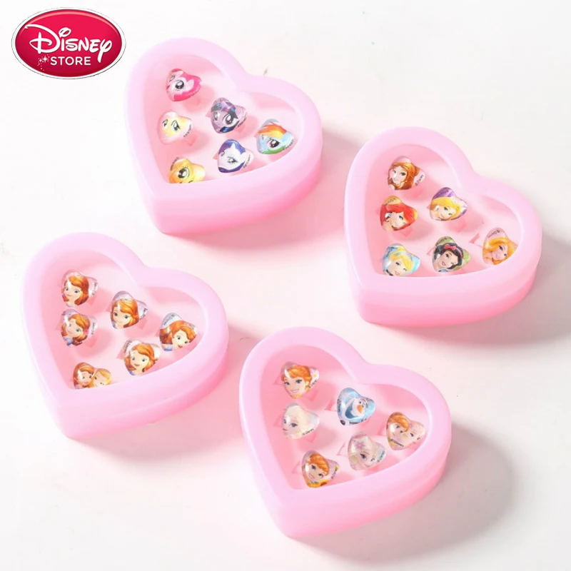 Disney Принцесса игрушка макияж Дисней Замороженные Анна Эльза Принцесса София Белль Белоснежка Игрушки для девочек детское кольцо набор disney ювелирные изделия