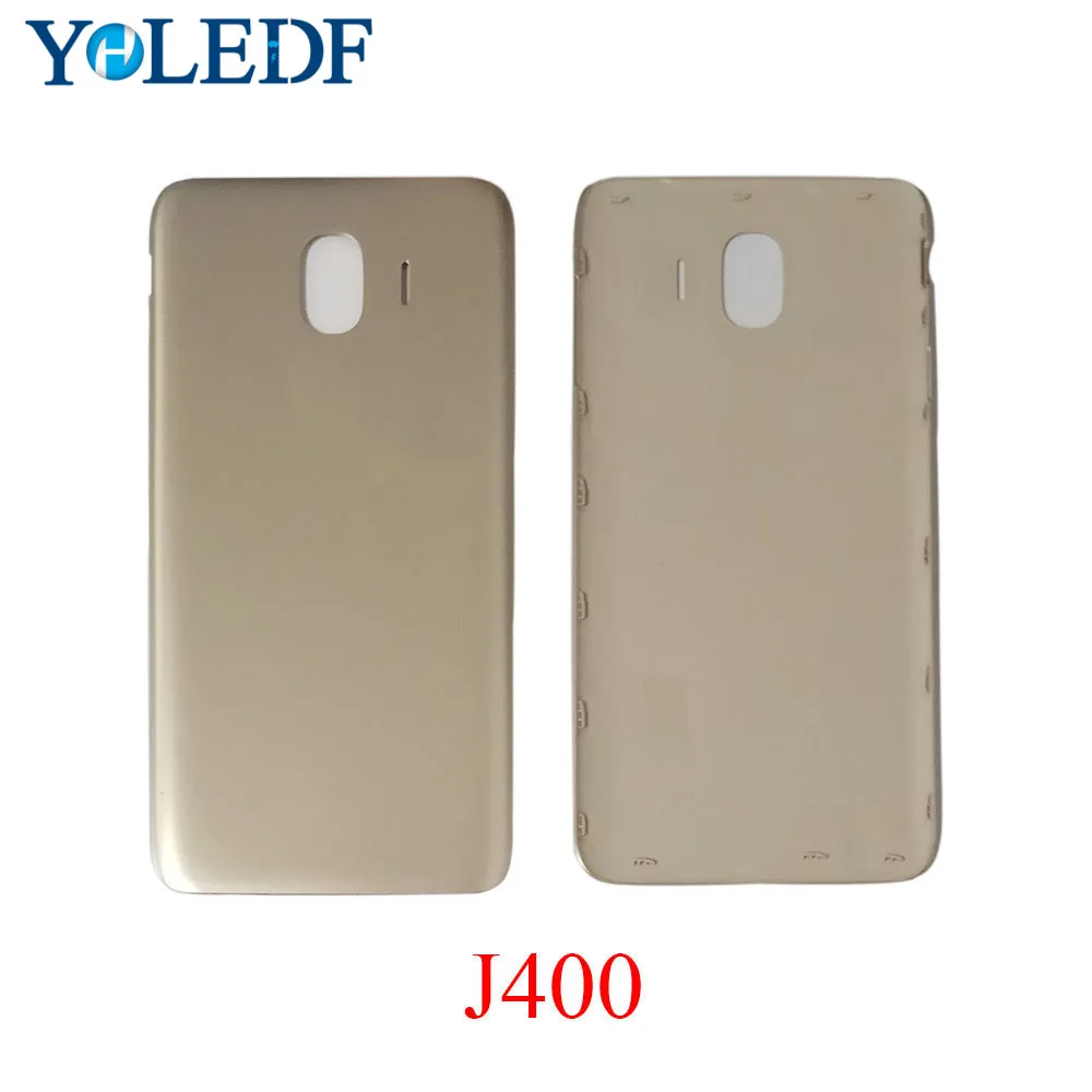 Для SAMSUNG Galaxy J4 2018 J400 J400F J400H J400P J400M J400G Корпус задняя крышка батареи дверь корпус
