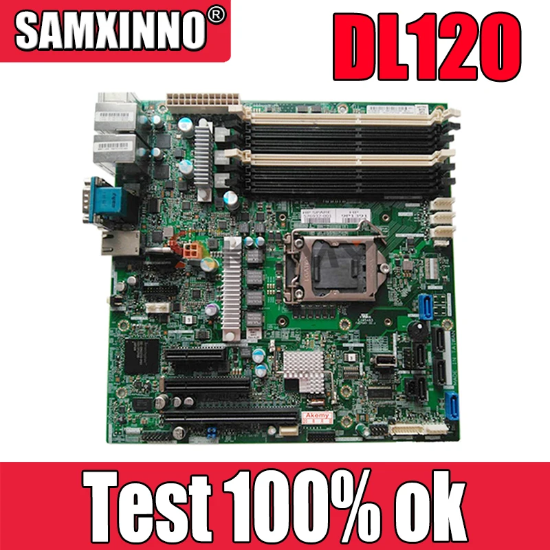 Оригинальная материнская плата для HP DL120 G6 A81TR3 MB 08137 1 48 5 H. 011 531560 001 576932 LGA1156 100%