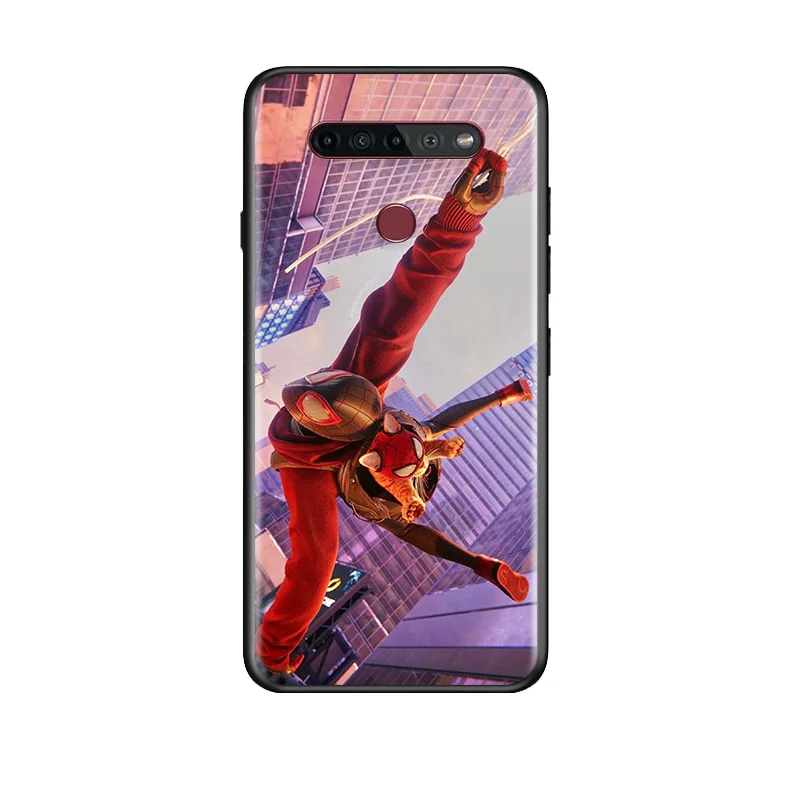 

Super Hero Marvel Avengers Spider-Man For LG K92 K71 K62 K61 K52 K51S K50S K42 K41S K40S K31 K30 K22 TPU Silicone Phone Case