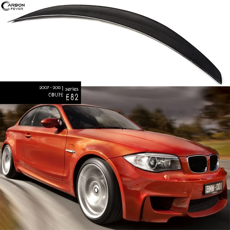 

1 м эффективный StyleCarbon волоконный задний спойлер для BMW 1 серии 2007 - 2013 только двухдверный купе