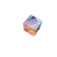 cube optical glass 282828mm optical prism rainbow cube of light color large a gift childrens science experiment