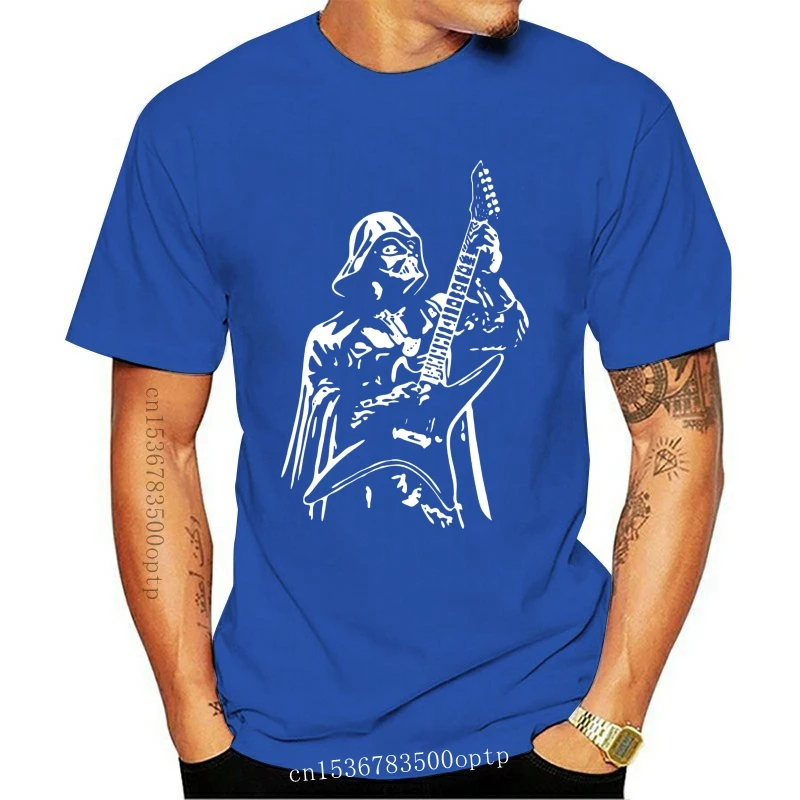 

New 2021 High Quality Tee Shirt Vader Gutair Star Inspired Men's Funny T-shirt sizes Small - 3XL Summer T-shirt