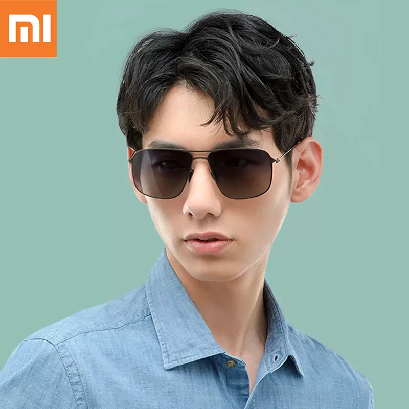 

Xiaomi Mijia TS Classic Square Sunglasses Pro Nylon Polarized 100% UV-Proof Anti-oil Anti-fouling 304 Stainless Steel Only 20g