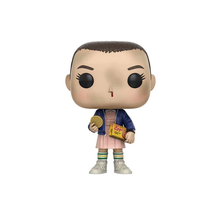 Поп странные вещи и маленький Eleven с eggos ПВХ фигурку Мальчик игрушки для детей