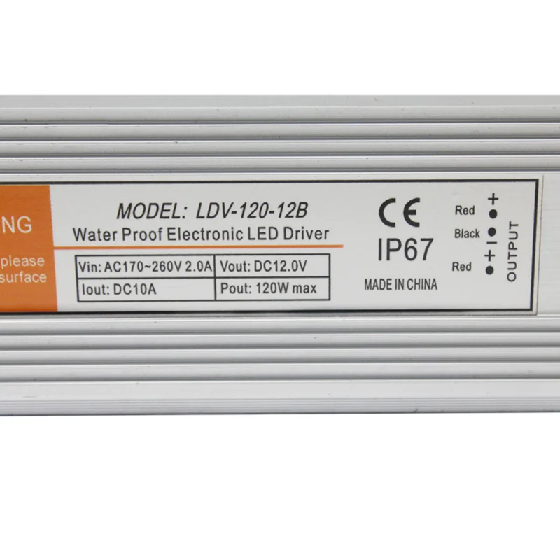 Высокая надежность и низкая стоимость 36 в 120 Вт Светодиодный драйвер с двухлетней