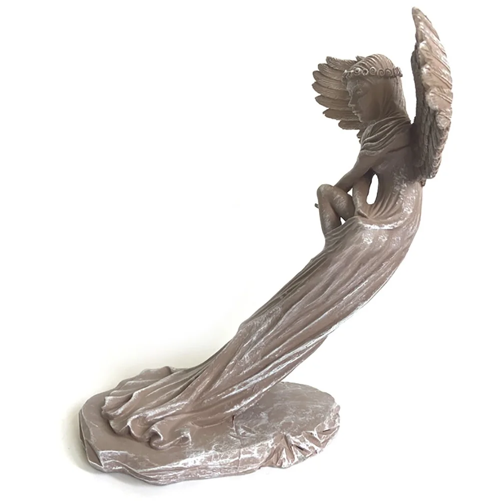 

Creative Sculpture Resin Crafts Redemption Angel Character Ornaments Home Decoration Garden Ornaments