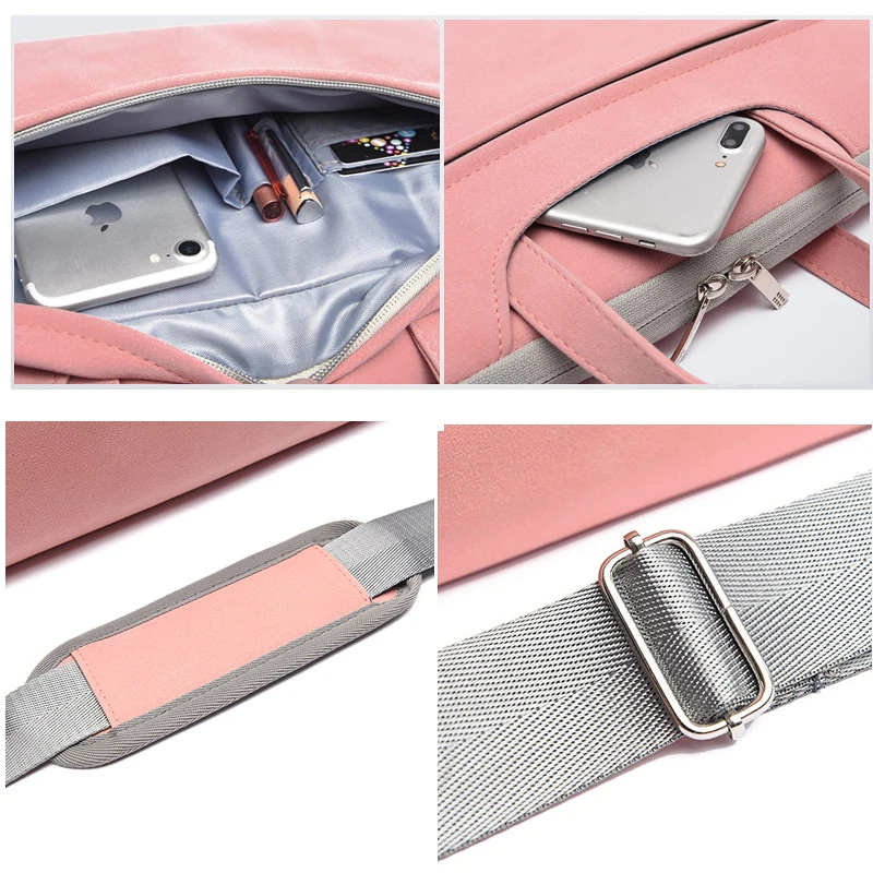 Сумка для ноутбука из ПУ кожи сумка 13 3 14 15 6 дюймов Macbook Air 2018 Pro15|Сумки и чехлы