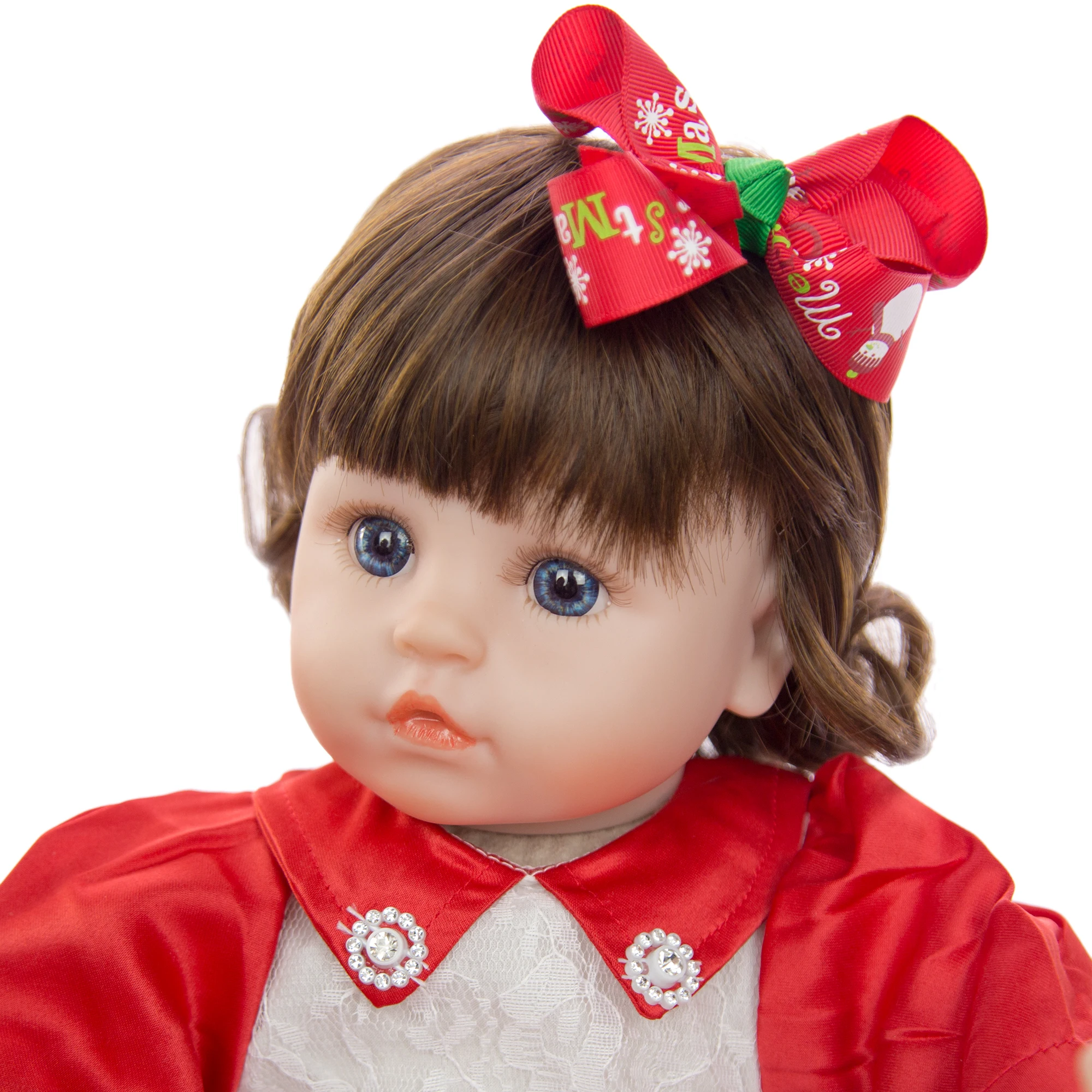 KEIUMI 18 дюймов модная Кукла для новорожденных ткань тела Реалистичная Boneca игрушка