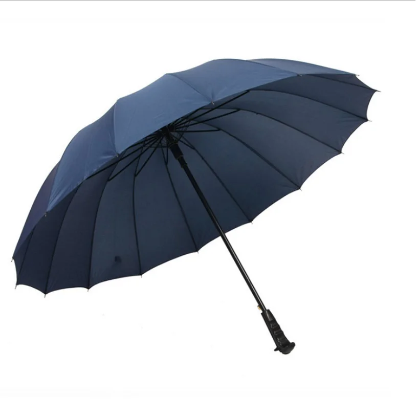 Rainy Man Lady 16ribs 100cm Streth Long-Handle Colourful Automatic Rainbow Umbrella | Дом и сад