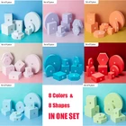 Лидер продаж, реквизит для фотосъемки, набор геометрических кубиков из пены с пузырьками, реквизит для фотосъемки, фон для фотосъемки