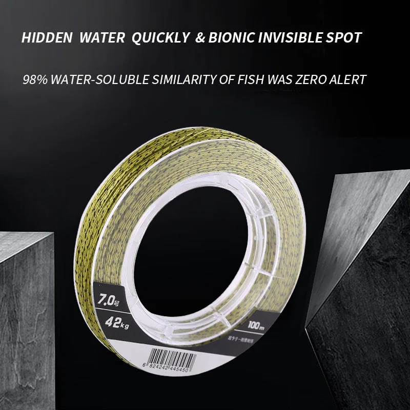 

Topline Tackle Fishing Line 4/8 Strands 100m Braided Cord Soft Invisible Fishing Thread PE Line For Carp Fly Fishing Line Pesca