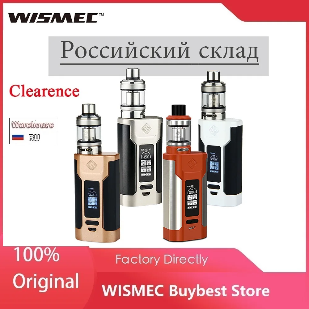 Распродажа RU Wismec Sinuous P228 Predator 228 комплект w/Elabo Tank 4 9 мл/4 6 мл NS Тройная катушка