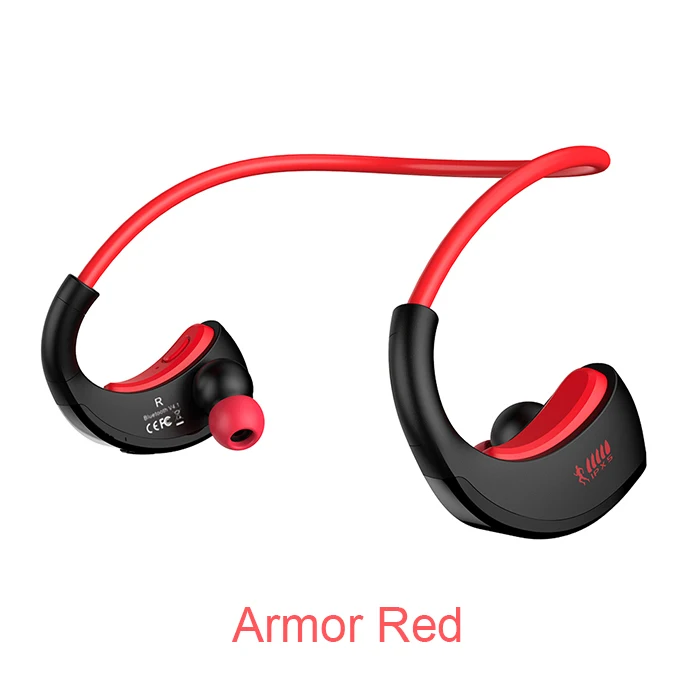 Armor red Dacom G06 IPX5 водонепроницаемые беспроводные наушники CSR 4,1 Bluetooth наушники спортивные наушники для бега с микрофоном для iPhone Android телефона - Цвет: Armor red