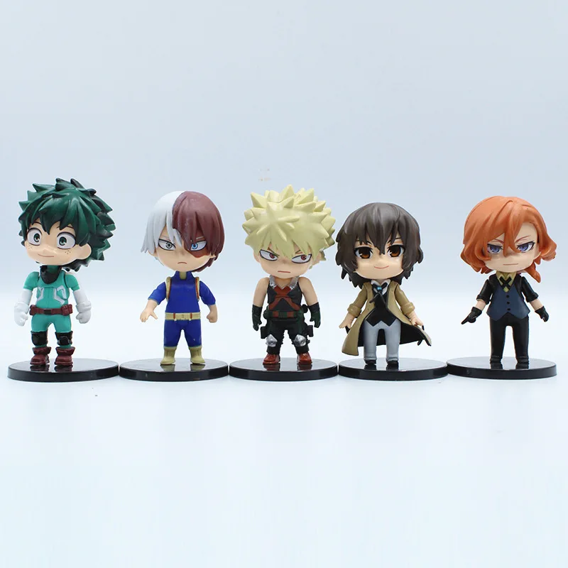 Мой Герой Рисунок Аниме Драконий жемчуг Hand10cm deku Фигурки Коллекция PVC Моделя с