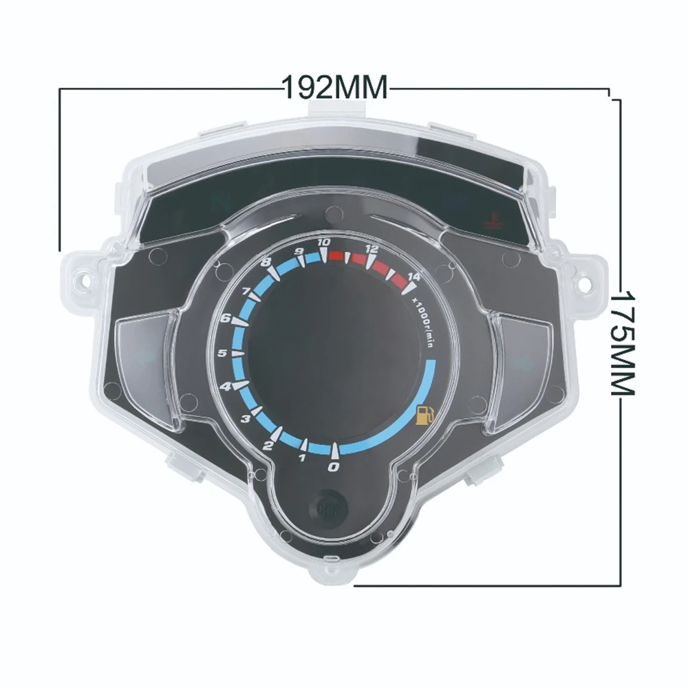 

Motorcycle Digital LCD Digital Gauge Speedometer Tachometer Backlight with 7 color Odometer for Yamaha LC135 V2 V3 V4