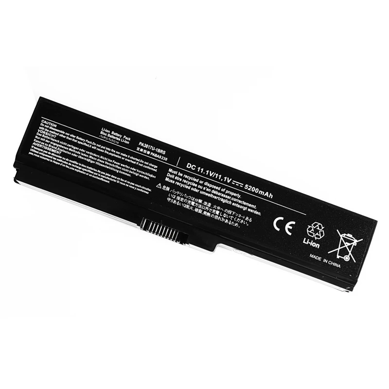 Аккумулятор для ноутбука toshiba Satellite PA3817U-1BRS PA3817U PA3817U-1BAS 3817 L700 L730 L735 L770 L740 L745 L750 L755 L775 - Фото №1