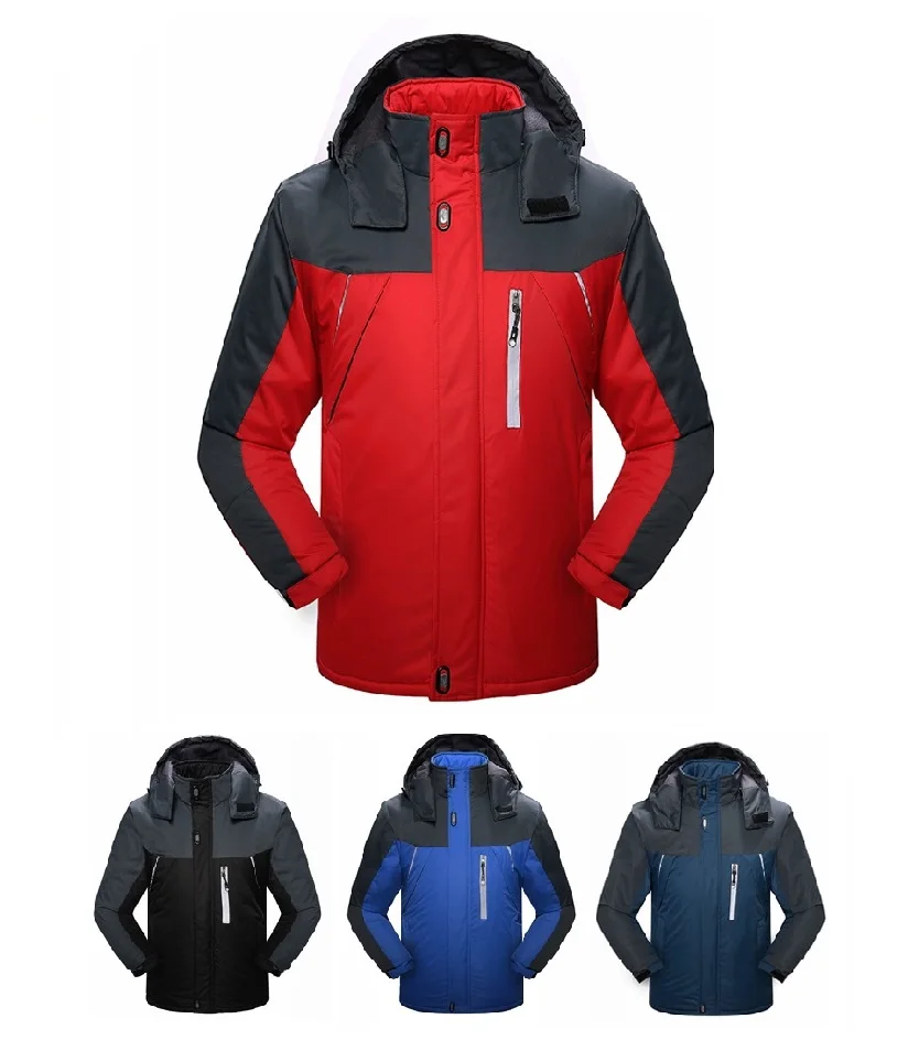 Зимняя мужская уличная куртка водонепроницаемые теплые пальто повседневная