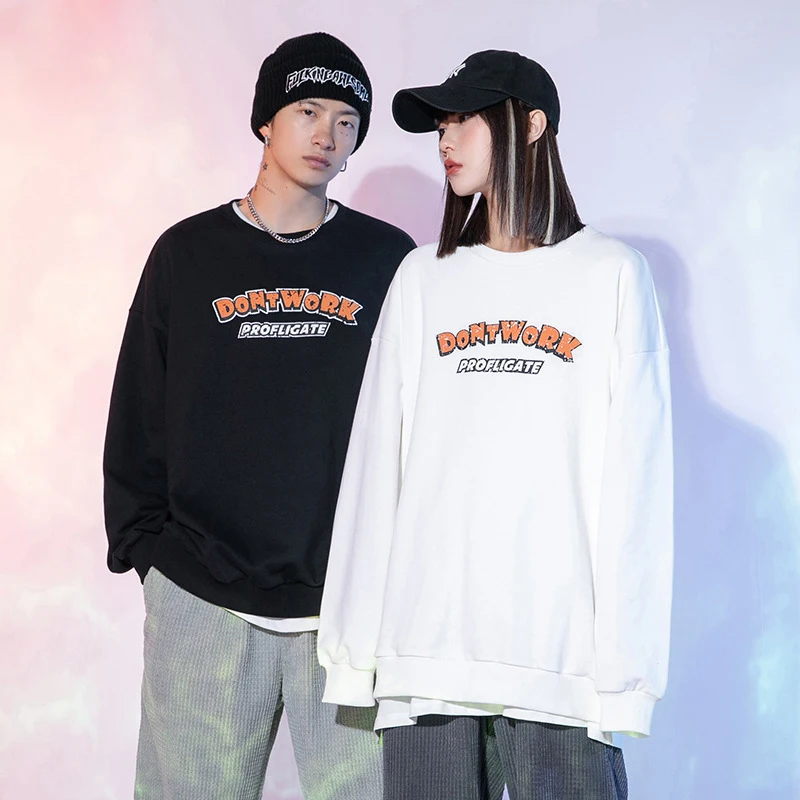 Осенний мужской свитшот пуловер в стиле хип-хоп уличная одежда Харадзюку