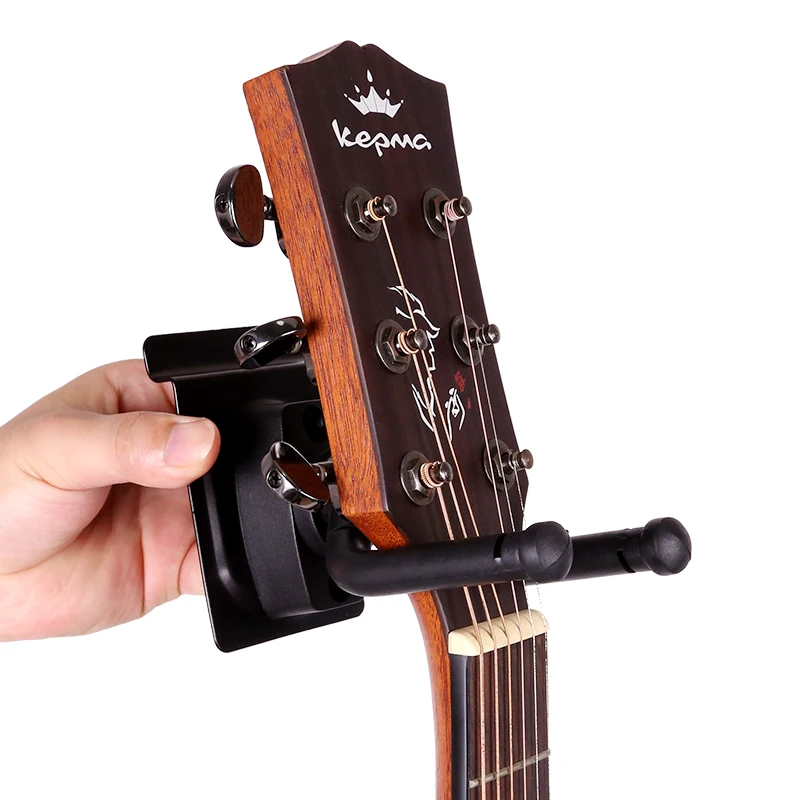 

Guitar Hook Black Metal Musical Instrument Display Stand Wall Hook Grid Hook Guitar Hanger