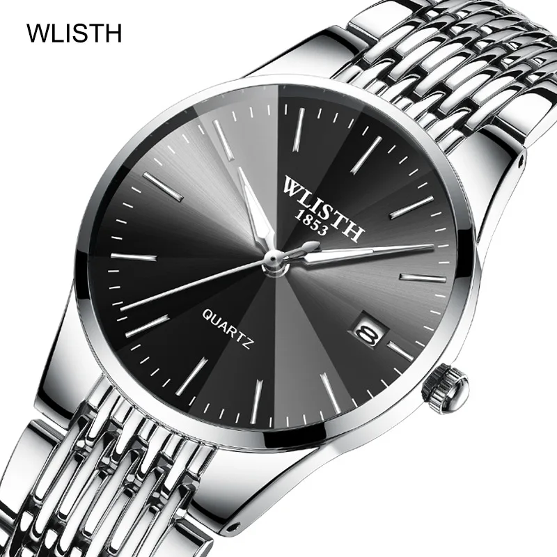 Watch Watches Quartz Watches Waterproof Men's Watches Men's and Women's Fashion Couple Watches