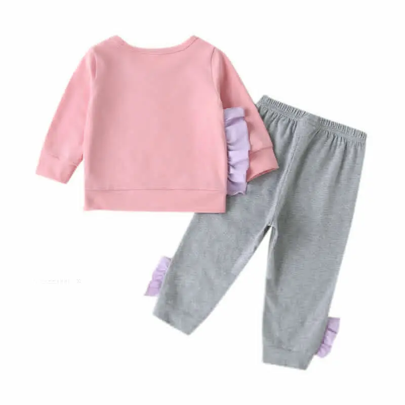 

Toddler Kids Girls Unicorn Sweatshirt Pullover Pants Trousers Top Infant Outfit