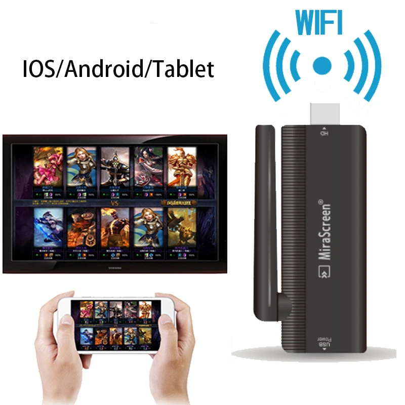 Беспроводной Wi Fi ключ chromecast приемник 2 зеркального отображения нескольких тв