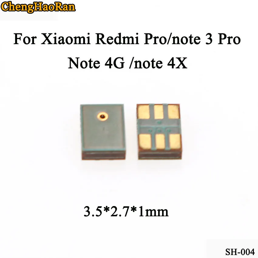 ChengHaoRan 2 шт./лот для Xiaomi Redmi Pro Note 3 4G 4X Мобильный телефон микрофон 5*2 7*1 мм | Мобильные
