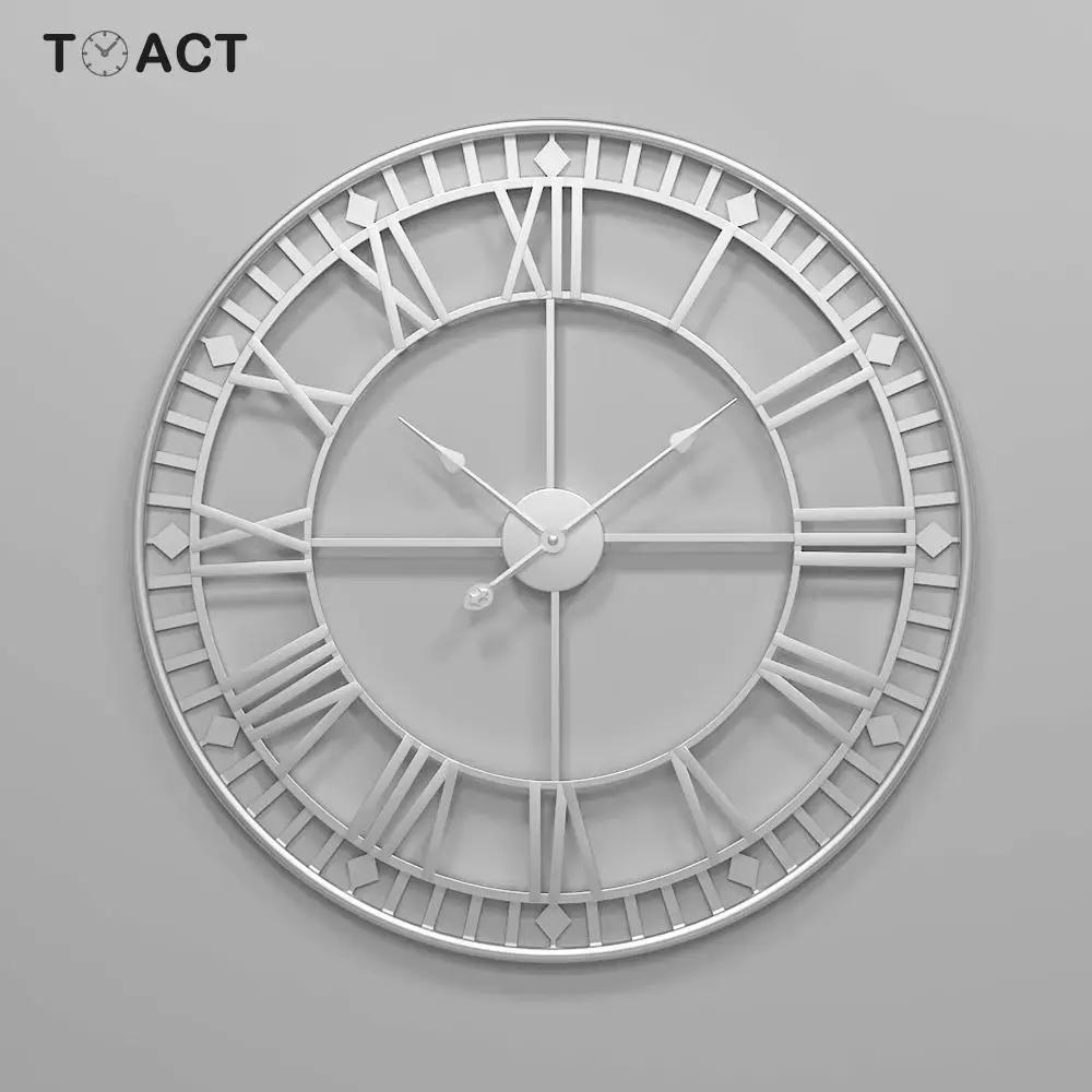 80 см большие настенные часы современный дизайн для домашнего декора офисные