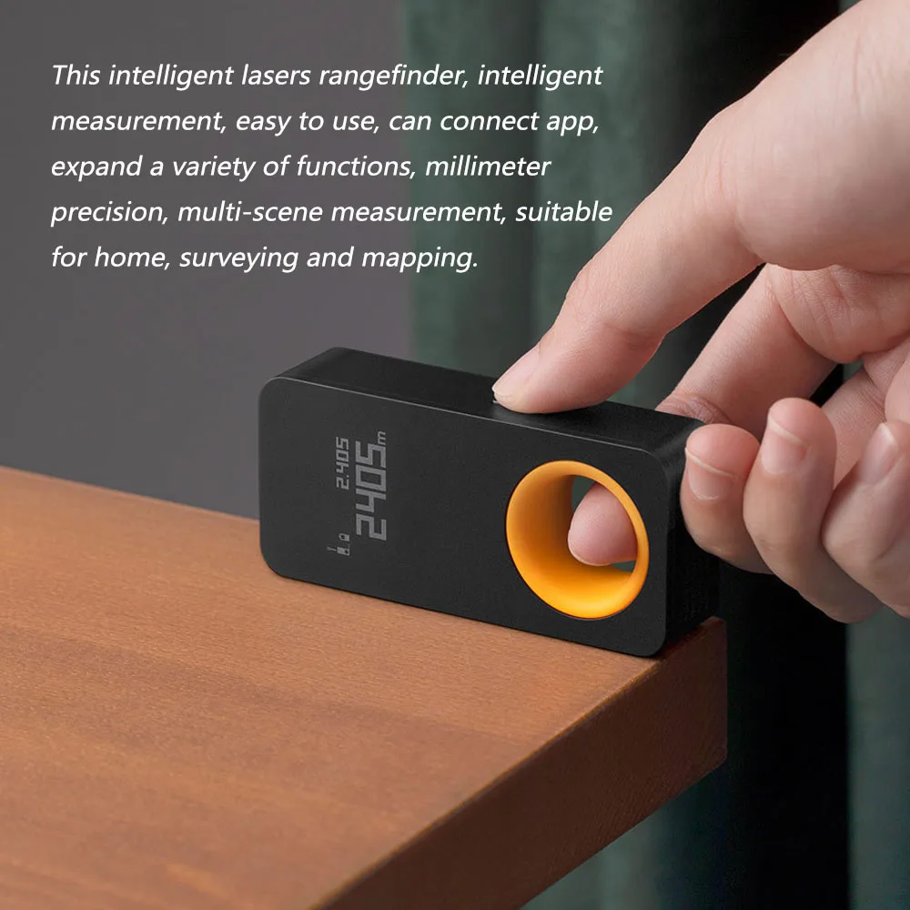 Умный лазерный прибор HOTO для измерения устройство точности и дальности действия