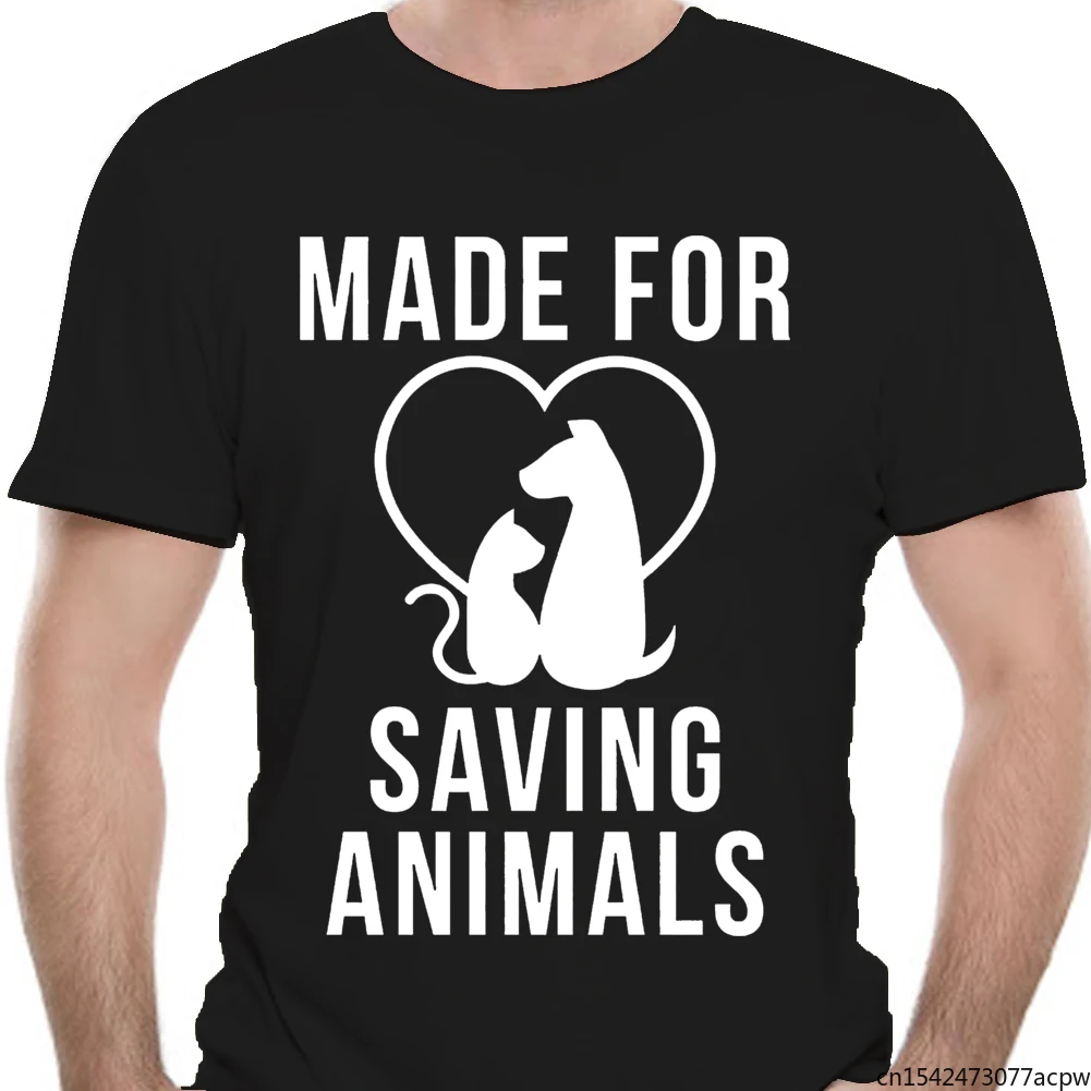 

Made for Saving Animals Men's T-Shirt