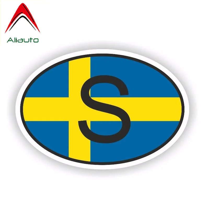 Aliauto креативные автомобильные стикеры в Швеции Забавный код страны