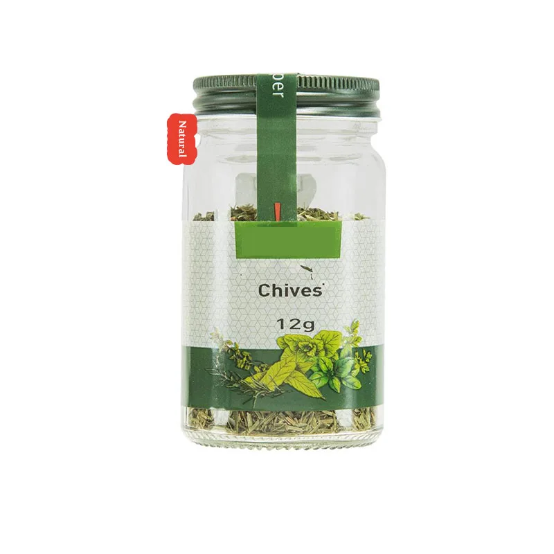 

Natural chives dry noodle soup salad seasoning 12g/bottle
