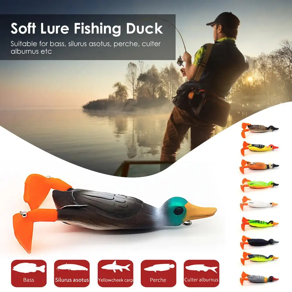 Рыболовные приманки плавающие из искусственной утки наборы рыболовных