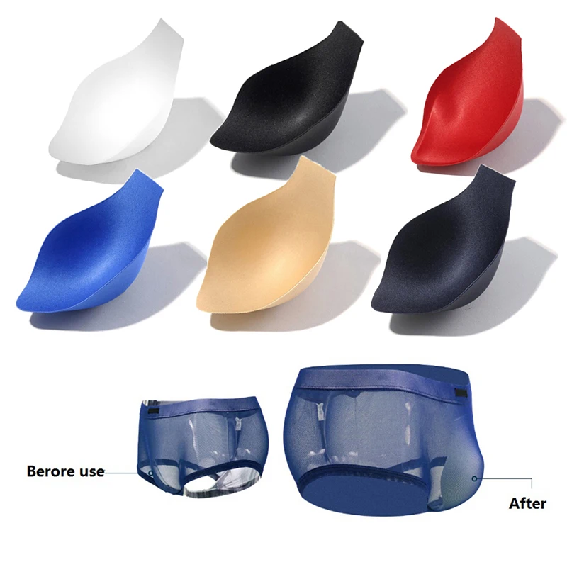 Для мужчин нижнее белье защита накладка боксерские колодки увеличить с защитой