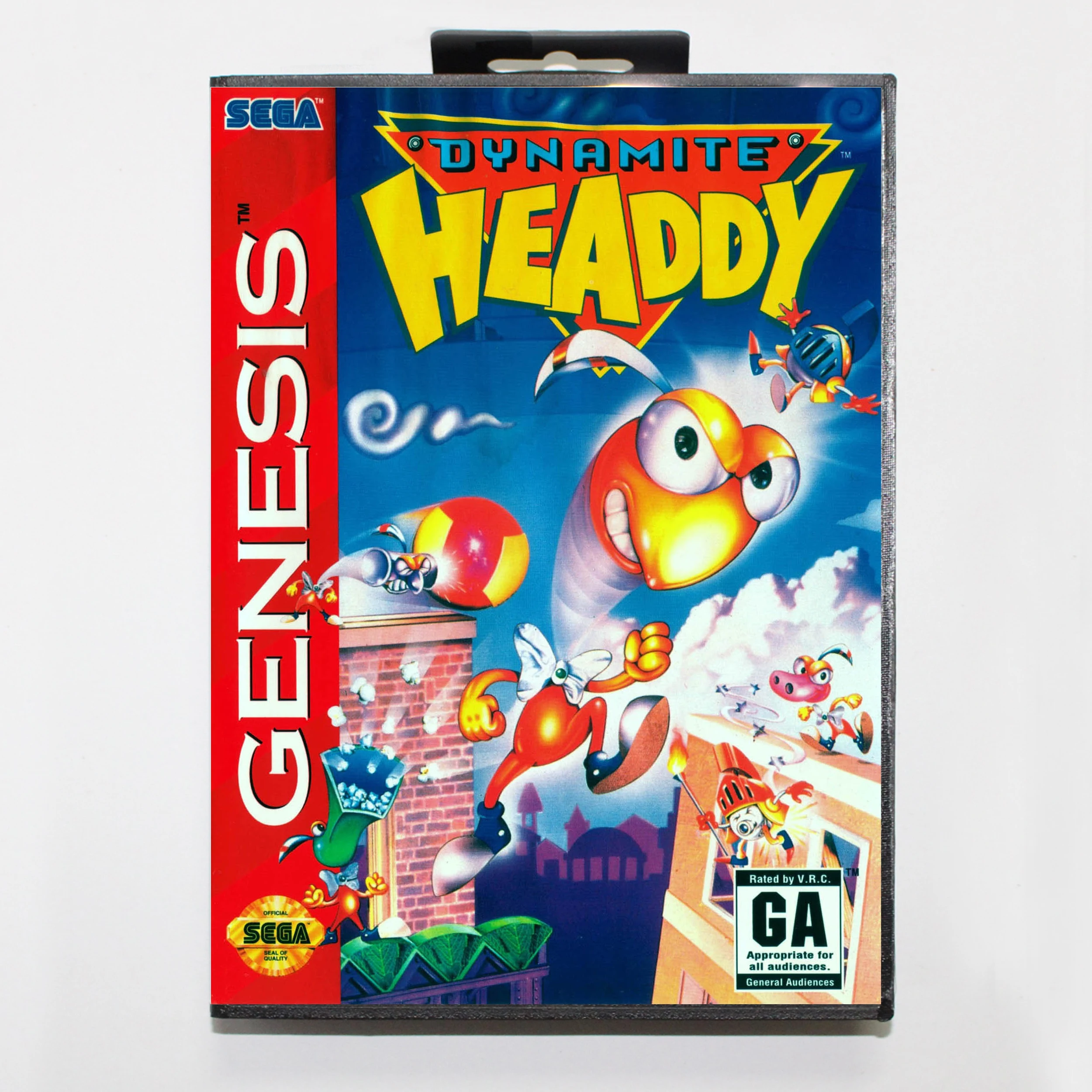 

Dynamite Headdy 16bit MD Game Card For Sega Mega Drive/ Genesis with Retail Box