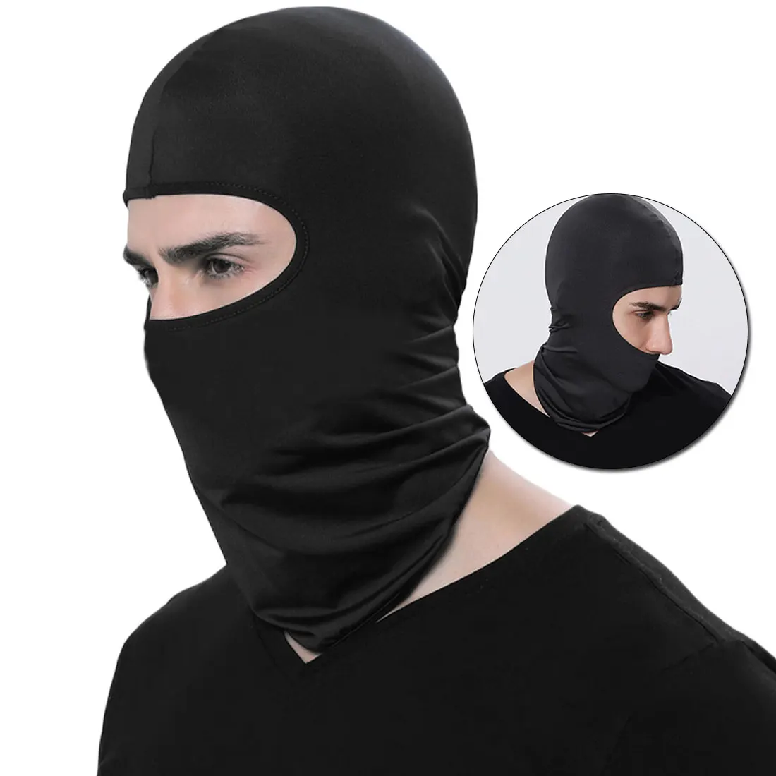 Балаклава мотоциклетная маска для лица занятий спортом на открытом воздухе