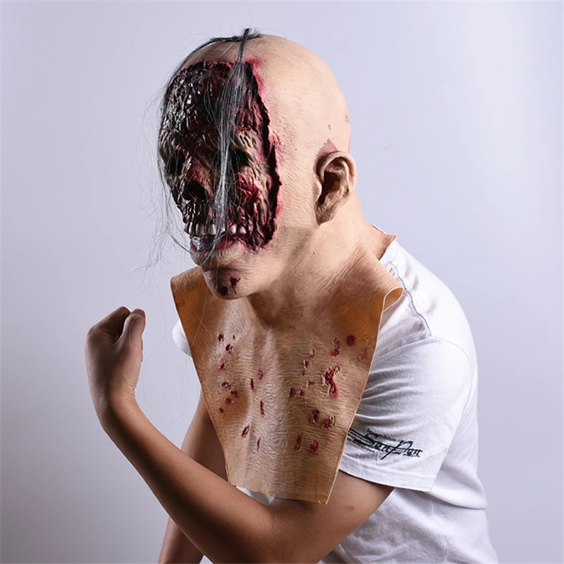 Кровавая тушь для ресниц латексная пугающая маска зомби Хэллоуина косплей
