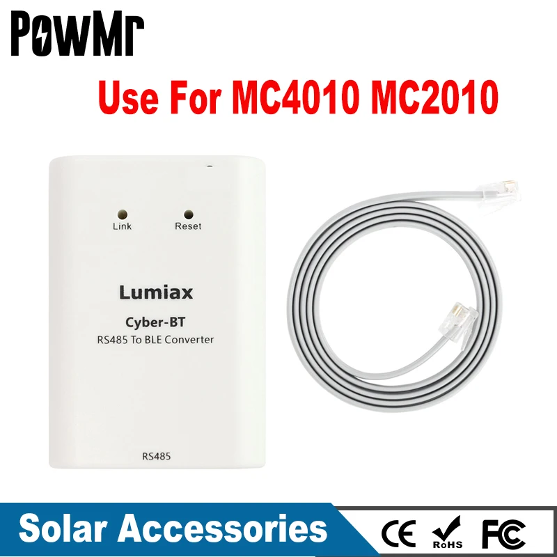 Bluetooth совместимый модуль для MC2010 MC2410 MPPT Солнечный контроллер заряда 12В 24В Авто