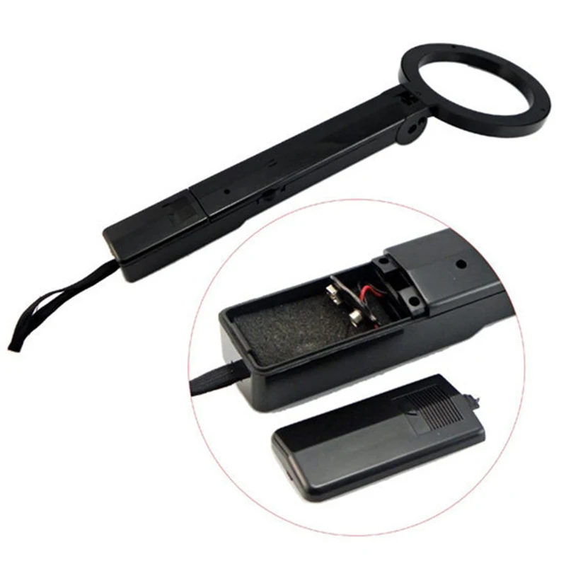 

New Folding Hand-Held Metal Detector Waterproof Gold Digger Hunter Finder Sensitive Tester High Sensitivity Drop Shipping