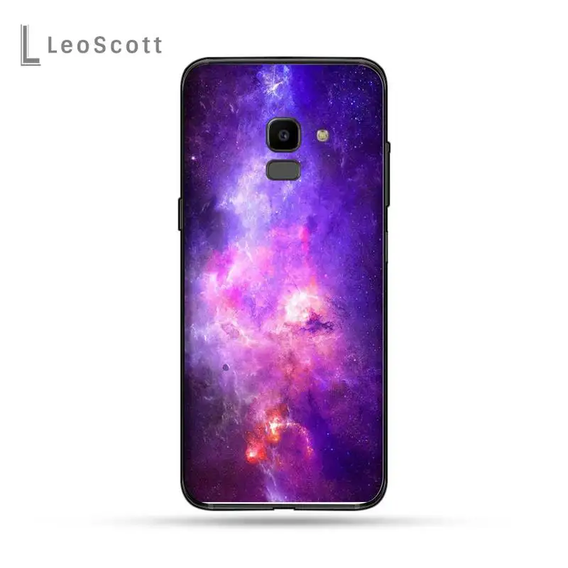 

Interstellar Purple Space Star Phone Case For Samsung Galaxy J2 J4 J5 J6 J7 J8 2016 2017 2018 Prime Pro plus Neo duo