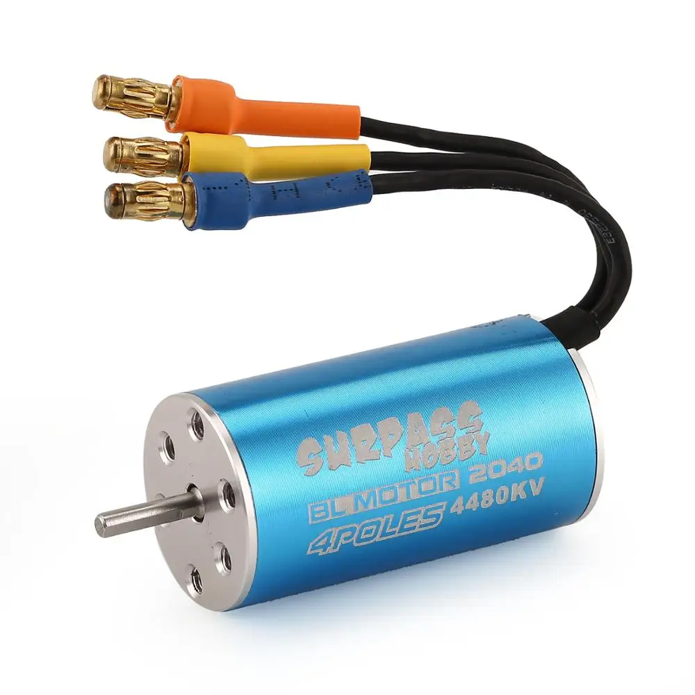 SURPASSHOBBY 2040 4480KV 14T миниатюрный бесщёточный электродвигатель для 1/16 1/18 RC пульт