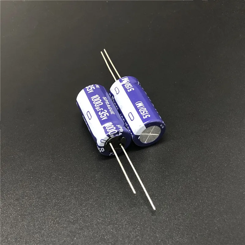 

Алюминиевый электролитический конденсатор SPRAGUE 515D Series 13x25mm 35V1000uF, 2 шт./20 шт., 1000 мкФ, 35 в