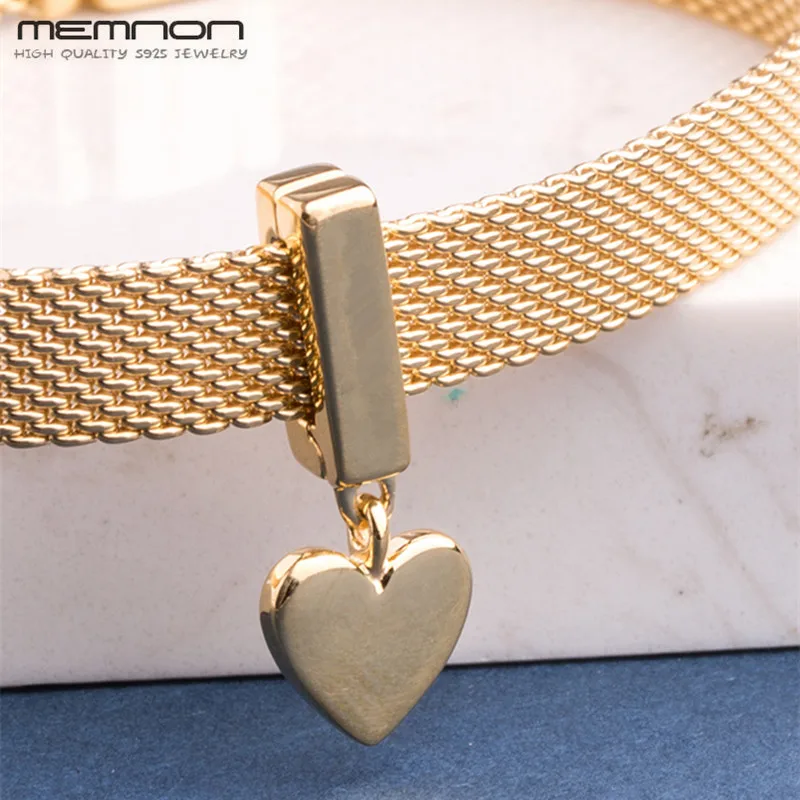 Золотые блестящие рефлексионные Подвески в виде плавающего сердца подвески