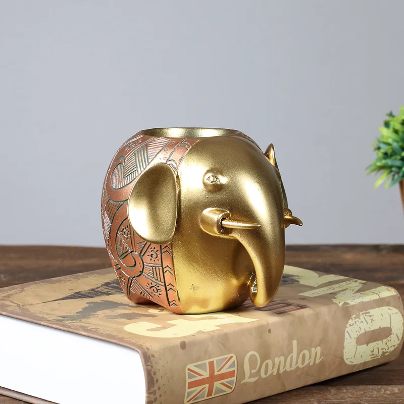 Tanie Darmowa Wysyłka Pomyślny Prosty Słoń Europejski Styl Biurkowy Stojak Na Długopisy Organizer Na Biurko Cena Darmowa Wysyłka Pomyślny Prosty Słoń Europejski Styl Biurkowy Stojak Na Długopisy Organizer Na Biurko